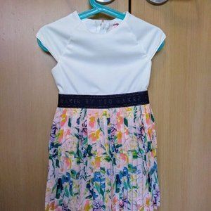 Ted Baker Toddler Girl Printed Dress Size 2-3Y / 3T BNWT